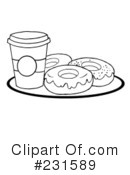 Donut Clipart #231589 by Hit Toon