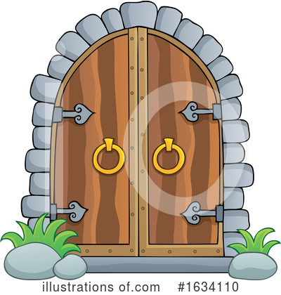 Doors Clipart #1634110 by visekart