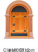 Door Clipart #1806512 by Vector Tradition SM