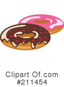 Doughnuts Clipart #211454 by yayayoyo