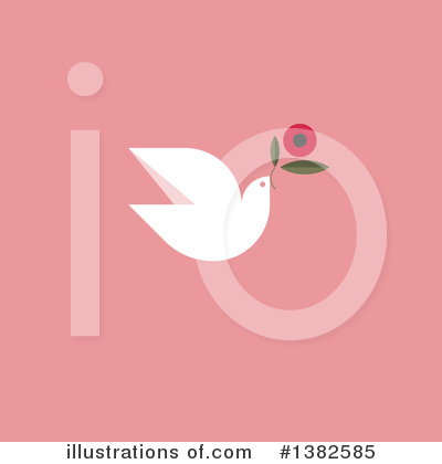 Royalty-Free (RF) Dove Clipart Illustration by elena - Stock Sample #1382585