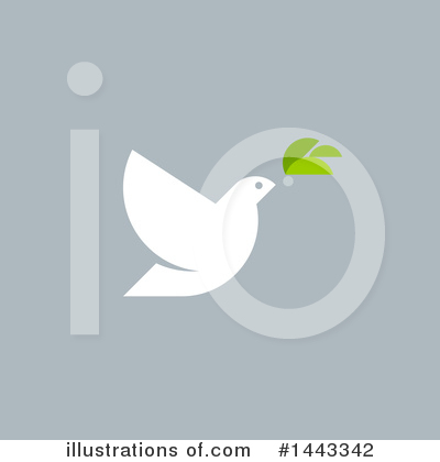 Royalty-Free (RF) Dove Clipart Illustration by elena - Stock Sample #1443342