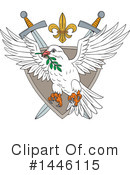 Dove Clipart #1446115 by patrimonio