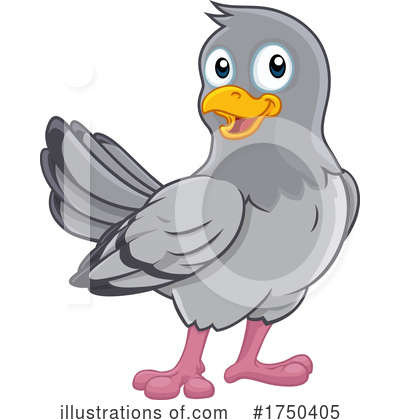 Pigeon Clipart #1750405 by AtStockIllustration