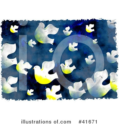 Royalty-Free (RF) Dove Clipart Illustration by Prawny - Stock Sample #41671