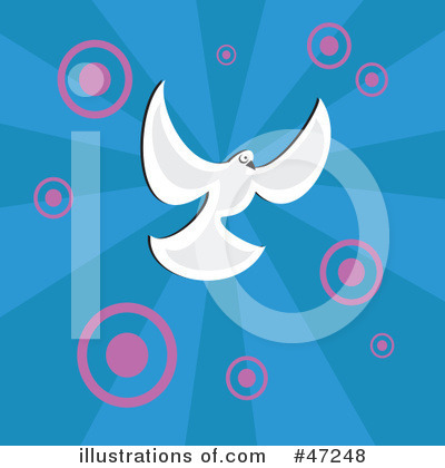 Royalty-Free (RF) Dove Clipart Illustration by Prawny - Stock Sample #47248