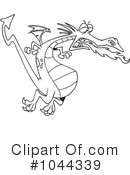 Dragon Clipart #1044339 by toonaday