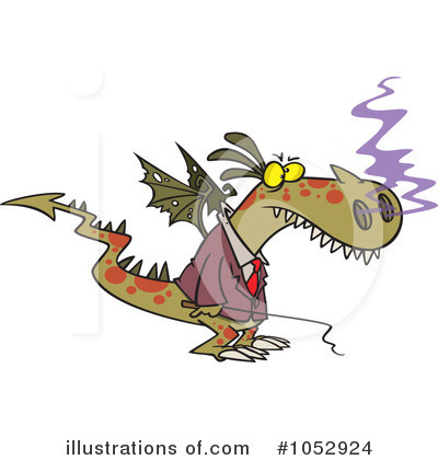 Dragon Clipart #1052924 by toonaday