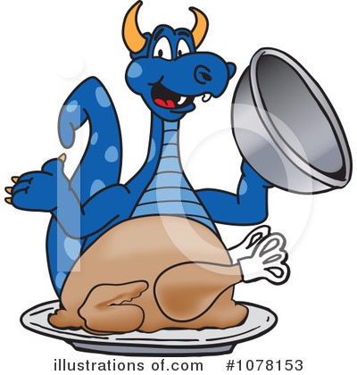 Royalty-Free (RF) Dragon Clipart Illustration by Mascot Junction - Stock Sample #1078153