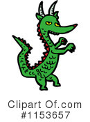 Dragon Clipart #1153657 by lineartestpilot