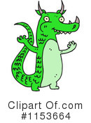 Dragon Clipart #1153664 by lineartestpilot