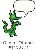 Dragon Clipart #1153671 by lineartestpilot