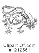 Dragon Clipart #1212561 by AtStockIllustration