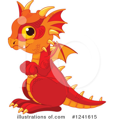 Dragon Clipart #1241615 by Pushkin