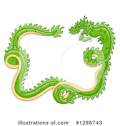 Royalty-Free (RF) Dragon Clipart Illustration by BNP Design Studio - Stock Sample #1286743