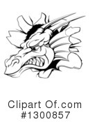 Dragon Clipart #1300857 by AtStockIllustration