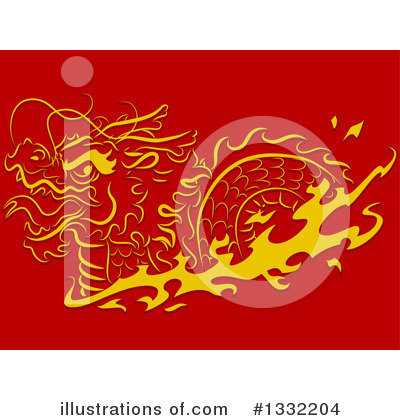 Chinese Dragon Clipart #1332204 by BNP Design Studio