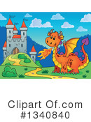 Dragon Clipart #1340840 by visekart