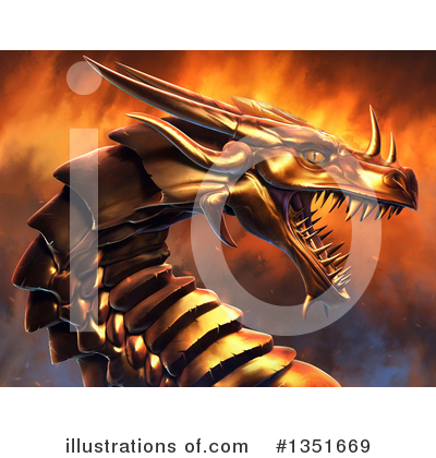 Dragon Clipart #1351669 by Tonis Pan