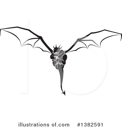 Dragon Clipart #1382591 by dero