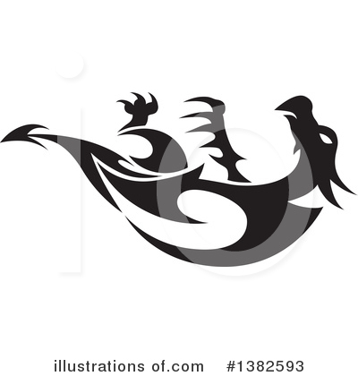 Dragons Clipart #1382593 by dero
