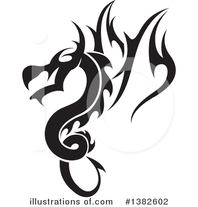 Royalty-Free (RF) Dragon Clipart Illustration by dero - Stock Sample #1382602