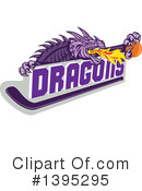 Dragon Clipart #1395295 by patrimonio