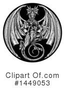 Dragon Clipart #1449053 by AtStockIllustration