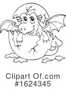Dragon Clipart #1624345 by visekart