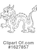 Dragon Clipart #1627857 by visekart