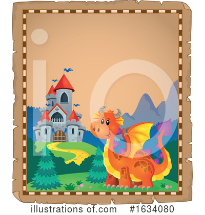 Royalty-Free (RF) Dragon Clipart Illustration by visekart - Stock Sample #1634080