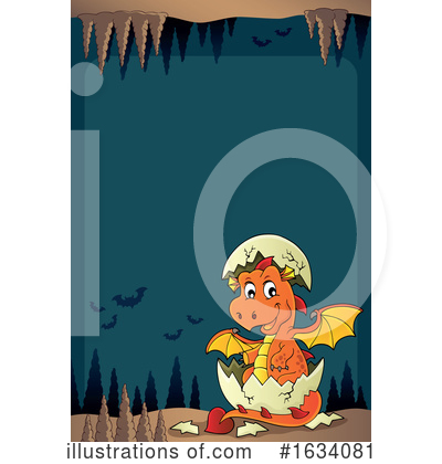Royalty-Free (RF) Dragon Clipart Illustration by visekart - Stock Sample #1634081