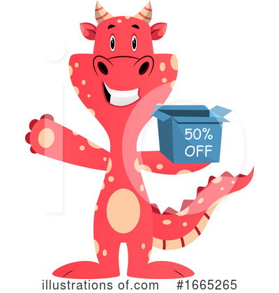 Royalty-Free (RF) Dragon Clipart Illustration by Morphart Creations - Stock Sample #1665265