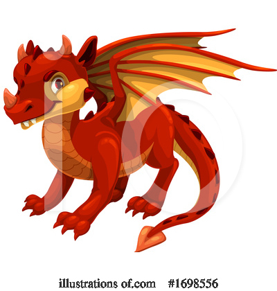 Royalty-Free (RF) Dragon Clipart Illustration by Vector Tradition SM - Stock Sample #1698556