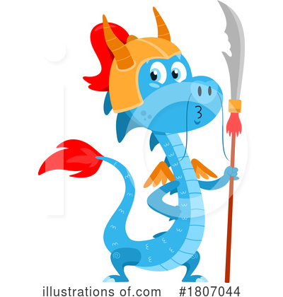 Dragon Clipart #1807044 by Hit Toon