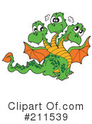 Dragon Clipart #211539 by visekart