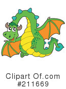 Dragon Clipart #211669 by visekart