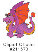 Dragon Clipart #211673 by visekart