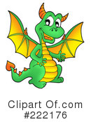 Dragon Clipart #222176 by visekart