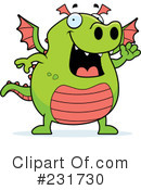 Dragon Clipart #231730 by Cory Thoman