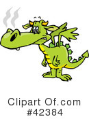Dragon Clipart #42384 by Dennis Holmes Designs