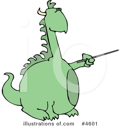 Royalty-Free (RF) Dragon Clipart Illustration by djart - Stock Sample #4601