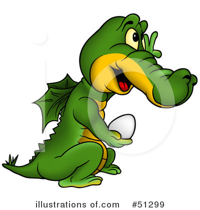 Royalty-Free (RF) Dragon Clipart Illustration by dero - Stock Sample #51299