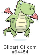 Dragon Clipart #94454 by Cory Thoman