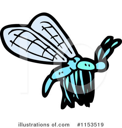 Royalty-Free (RF) Dragonfly Clipart Illustration by lineartestpilot - Stock Sample #1153519