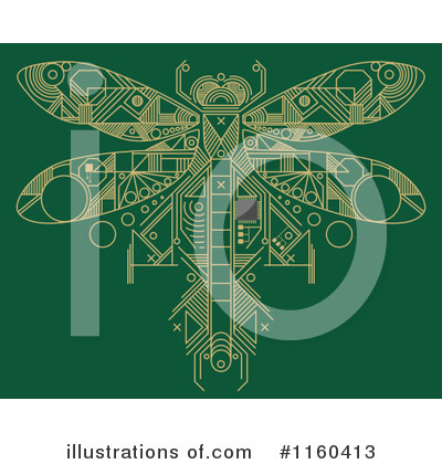 Dragonfly Clipart #1160413 by Vector Tradition SM
