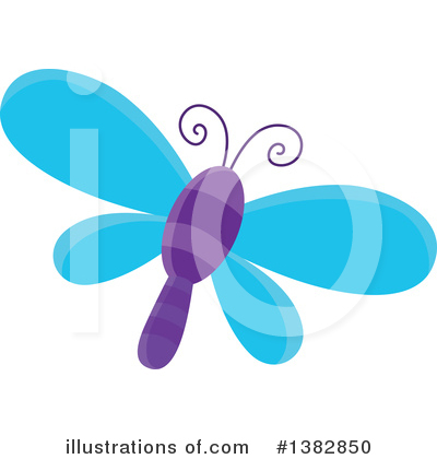 Royalty-Free (RF) Dragonfly Clipart Illustration by visekart - Stock Sample #1382850