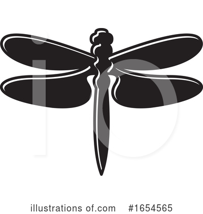 Royalty-Free (RF) Dragonfly Clipart Illustration by Lal Perera - Stock Sample #1654565
