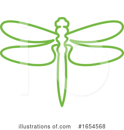 Royalty-Free (RF) Dragonfly Clipart Illustration by Lal Perera - Stock Sample #1654568