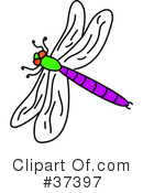 Dragonfly Clipart #37397 by Prawny
